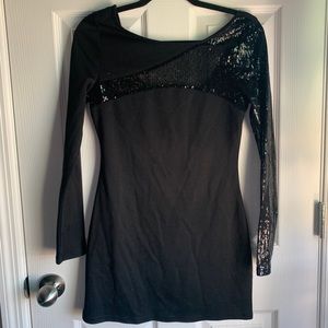 Black Sparkly Dress